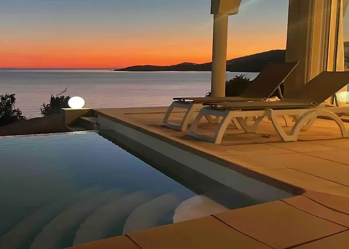 Casamea - Sagone, Vue Mer, Clim, Piscine Villa *